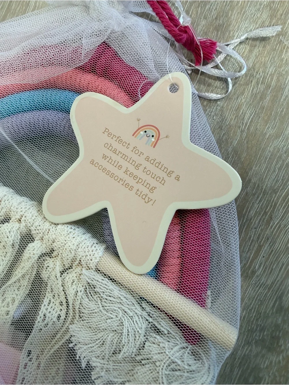 Rainbow Bow Holder & Bows
